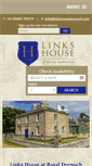 Mobile Screenshot of linkshousedornoch.com